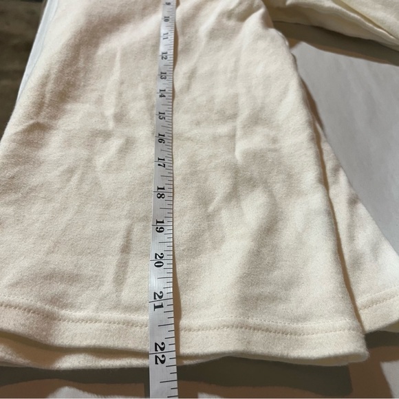 Ralph Lauren Cream Turtleneck Sweater Crest Logo 100% Cotton Preppy Tennis - Picture 7 of 7